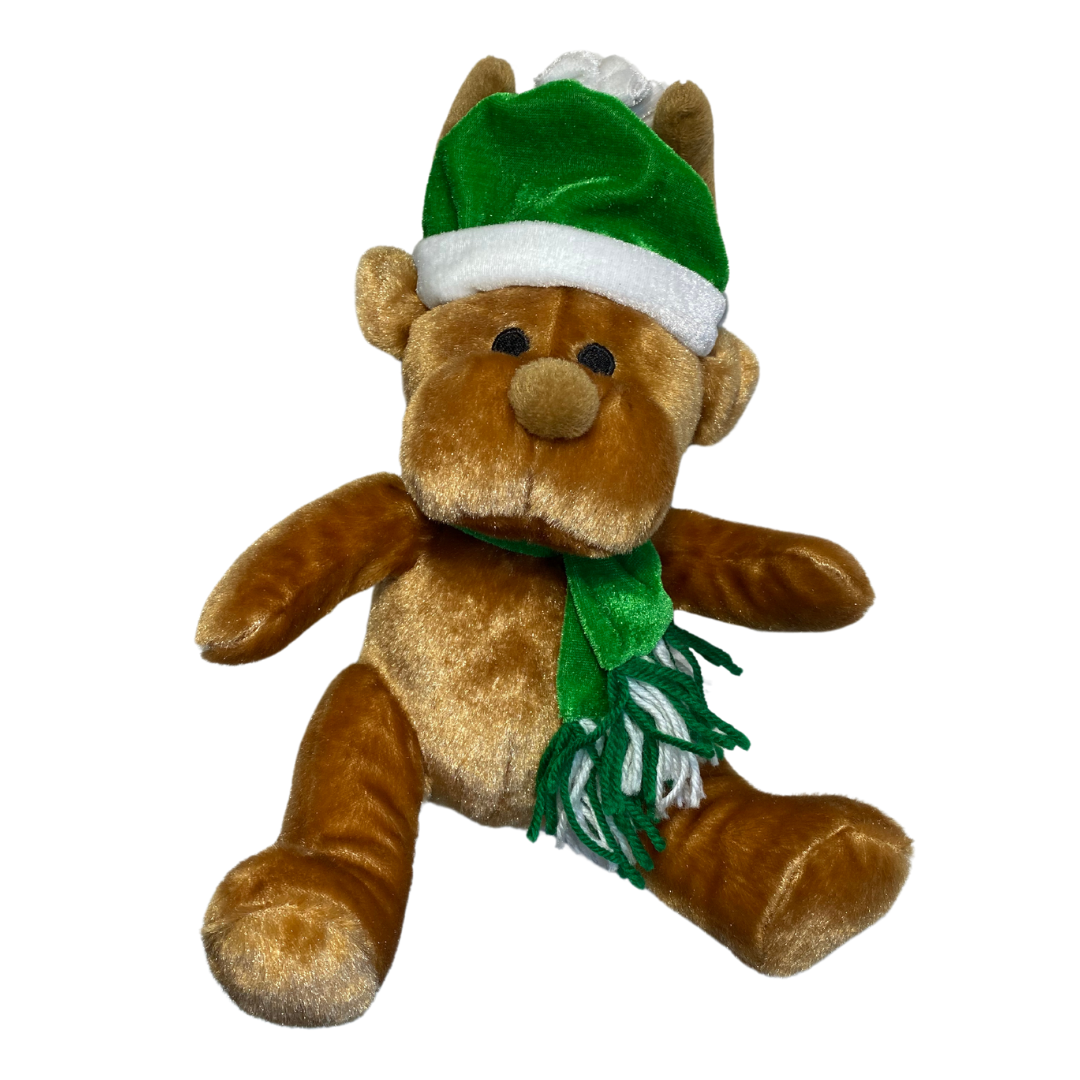 Green Scarf Bear Plush Toy