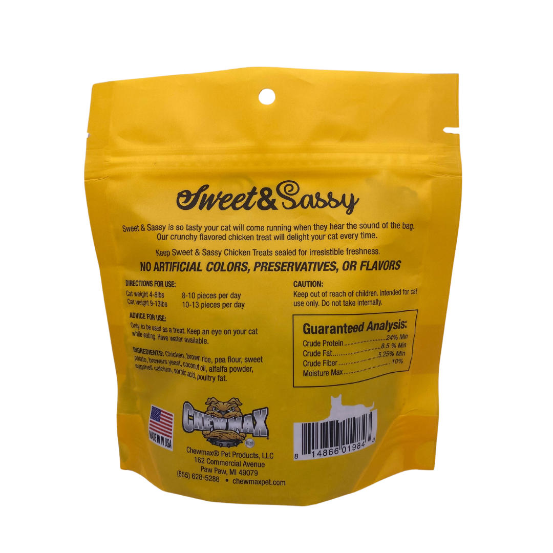 Sweet & Sassy Cat Treats Chicken Flavor
