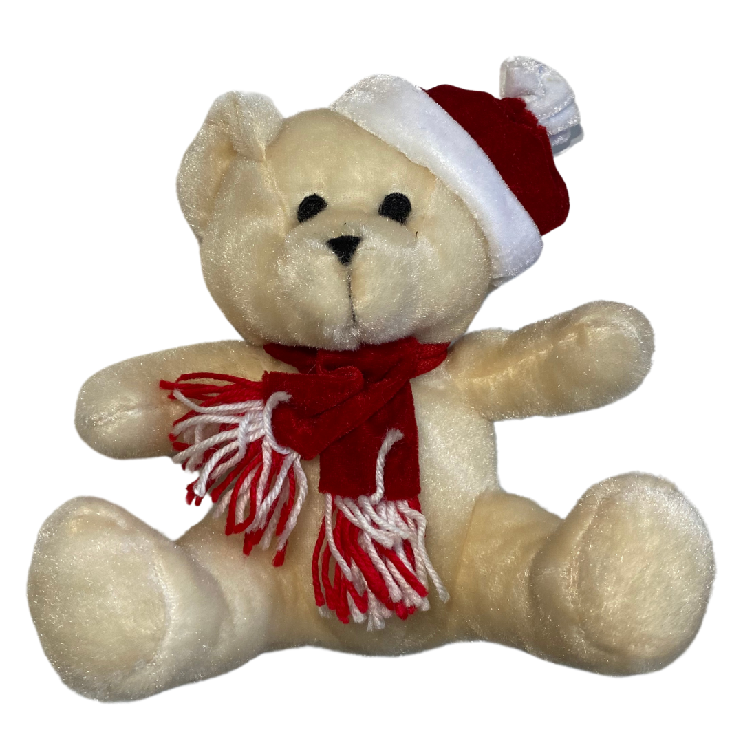 Red Scarf Bear Plush Toy