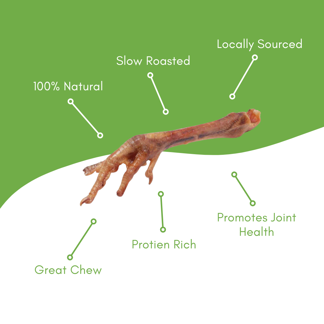 4 Count Turkey Feet Bag