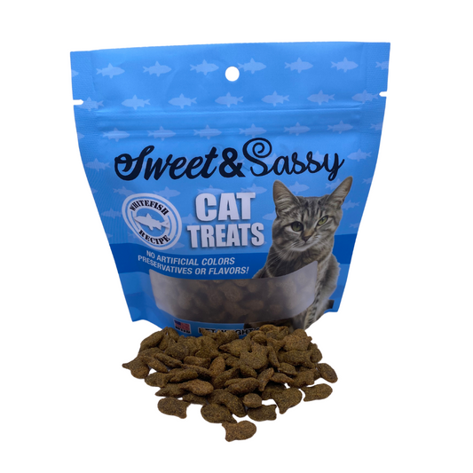 Sweet & Sassy Cat Treats Whitefish Flavor