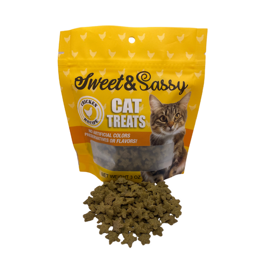 Sweet & Sassy Cat Treats Chicken Flavor
