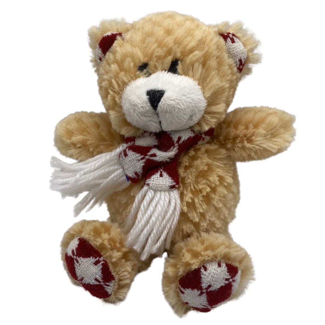 Red Scarf Bear Plush Toy