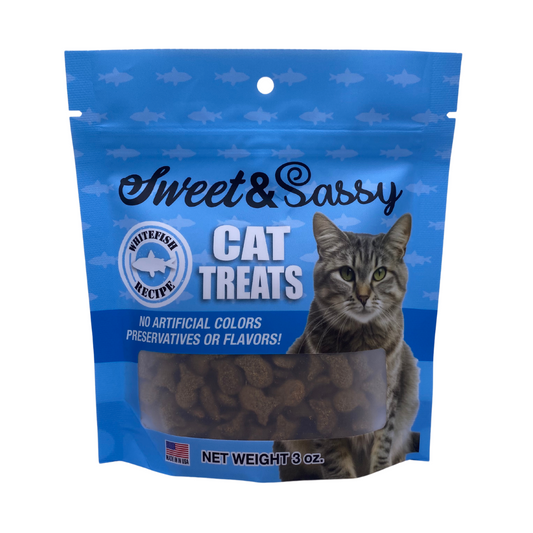 Sweet & Sassy Cat Treats Whitefish Flavor